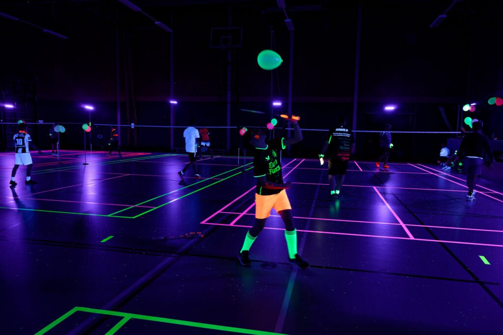 2024-03-21 Blacklight Badminton