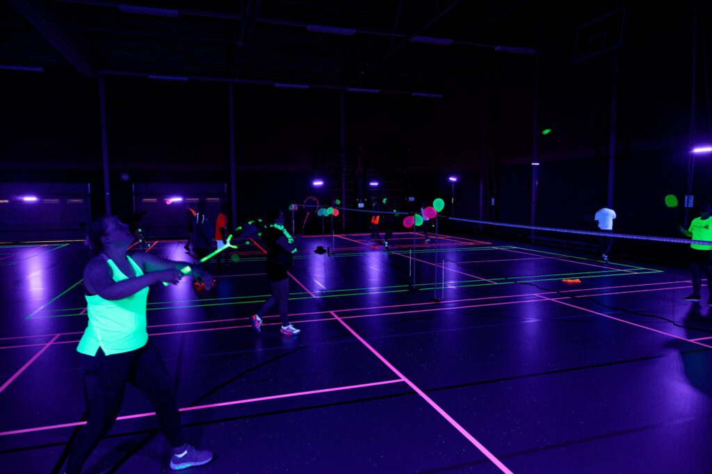 2024-03-21 Blacklight Badminton
