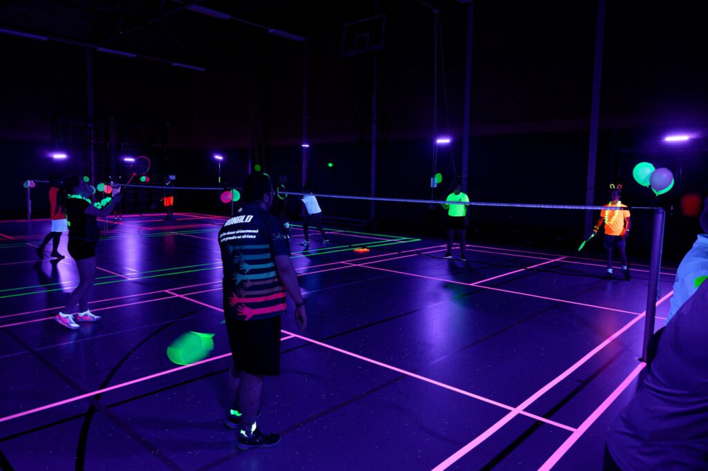 2024-03-21 Blacklight Badminton