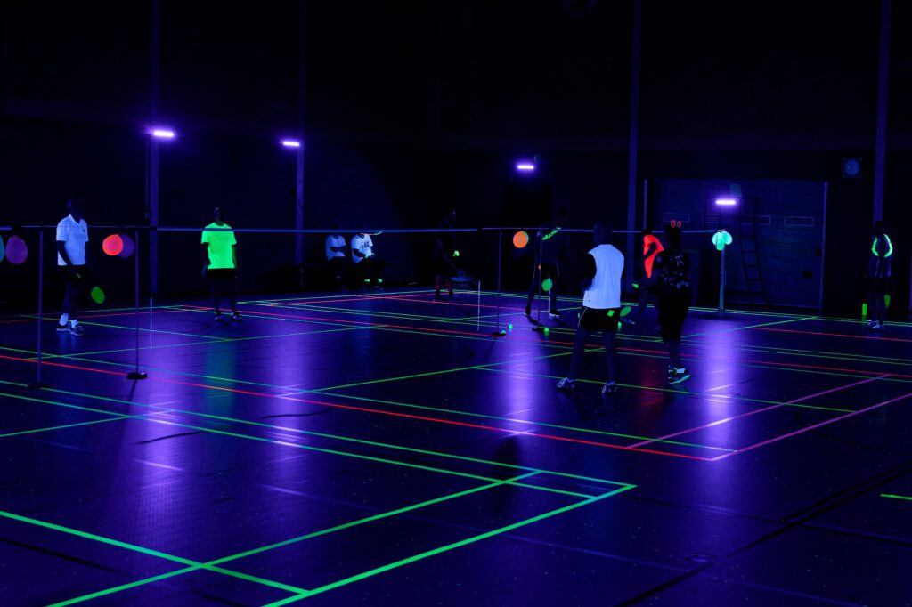2024-03-21 Blacklight Badminton