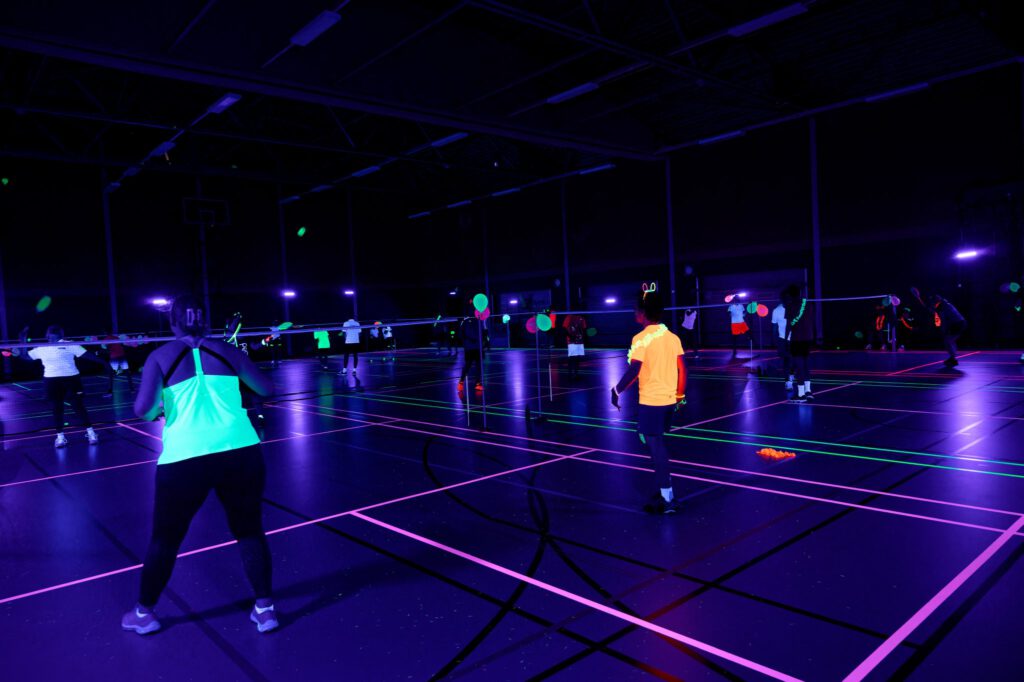 2024-03-21 Blacklight Badminton