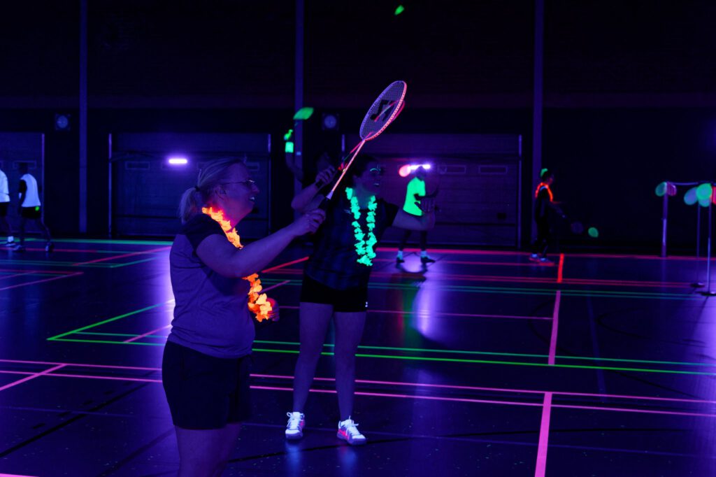 2024-03-21 Blacklight Badminton