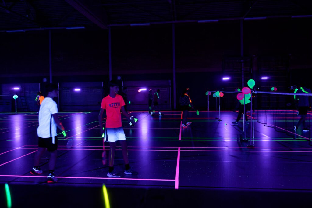 2024-03-21 Blacklight Badminton